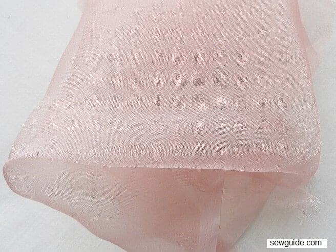organza crispy feel