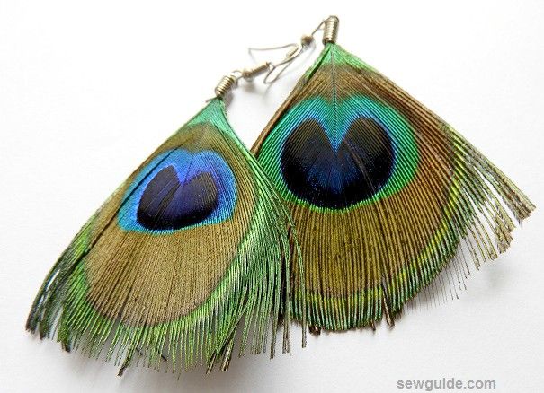 peacock feather jewelry