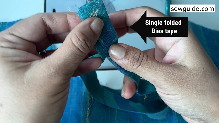 single fold bias tape