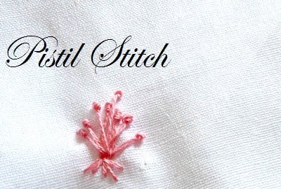 pistil stitch