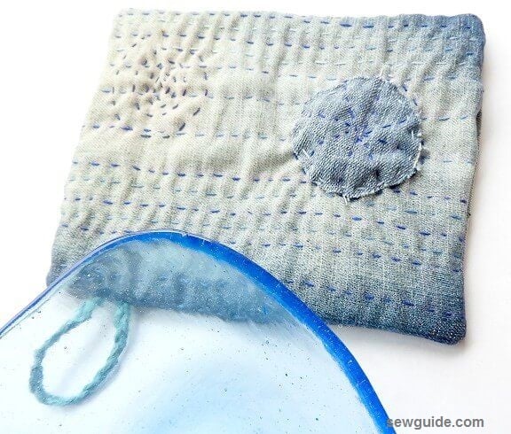 sew sashiko potholders