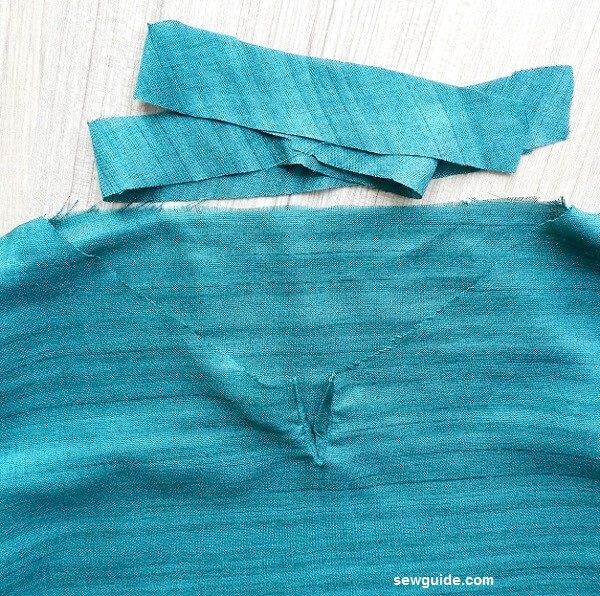 bind the whole neckline