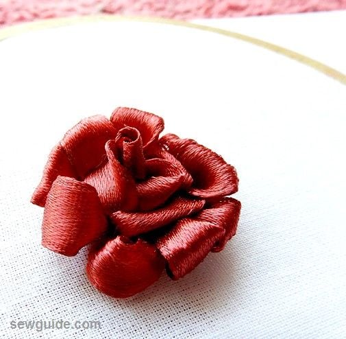 ribbon embroidery diy