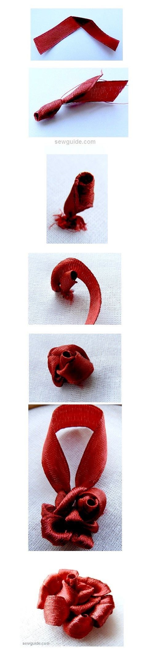 ribbon rose embroidery1