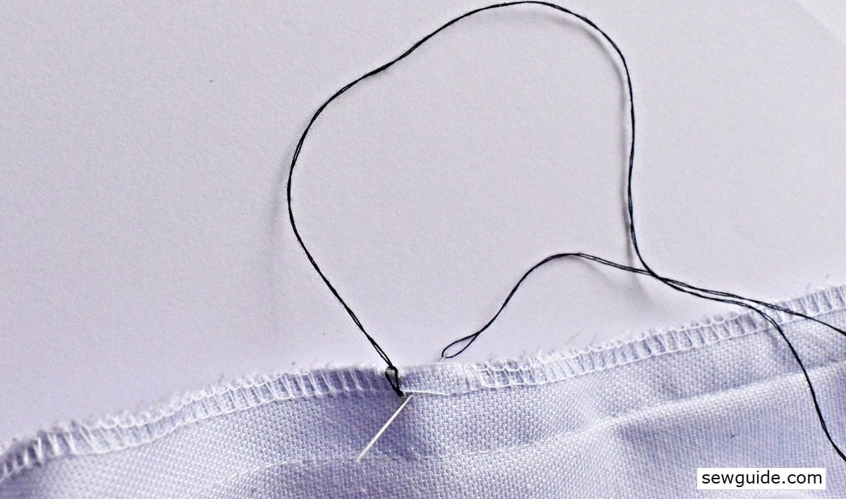 edge stitching repair