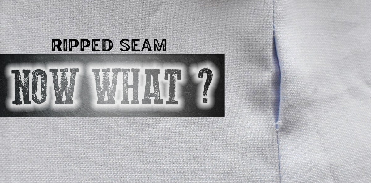 ripped seam repair