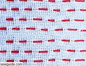 running stitch 2 running stitches