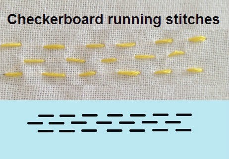 running stitch