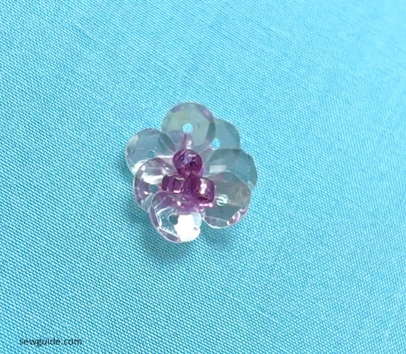 sequins flower- small