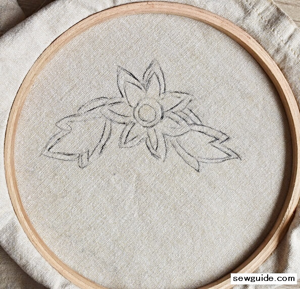 zig zag stitch used in cutwork