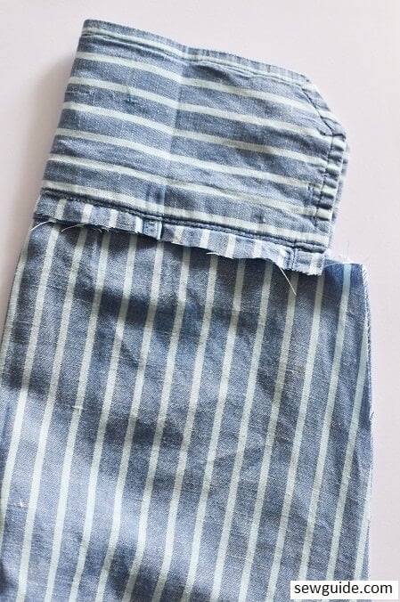 how to convert mans shirt to a easy top