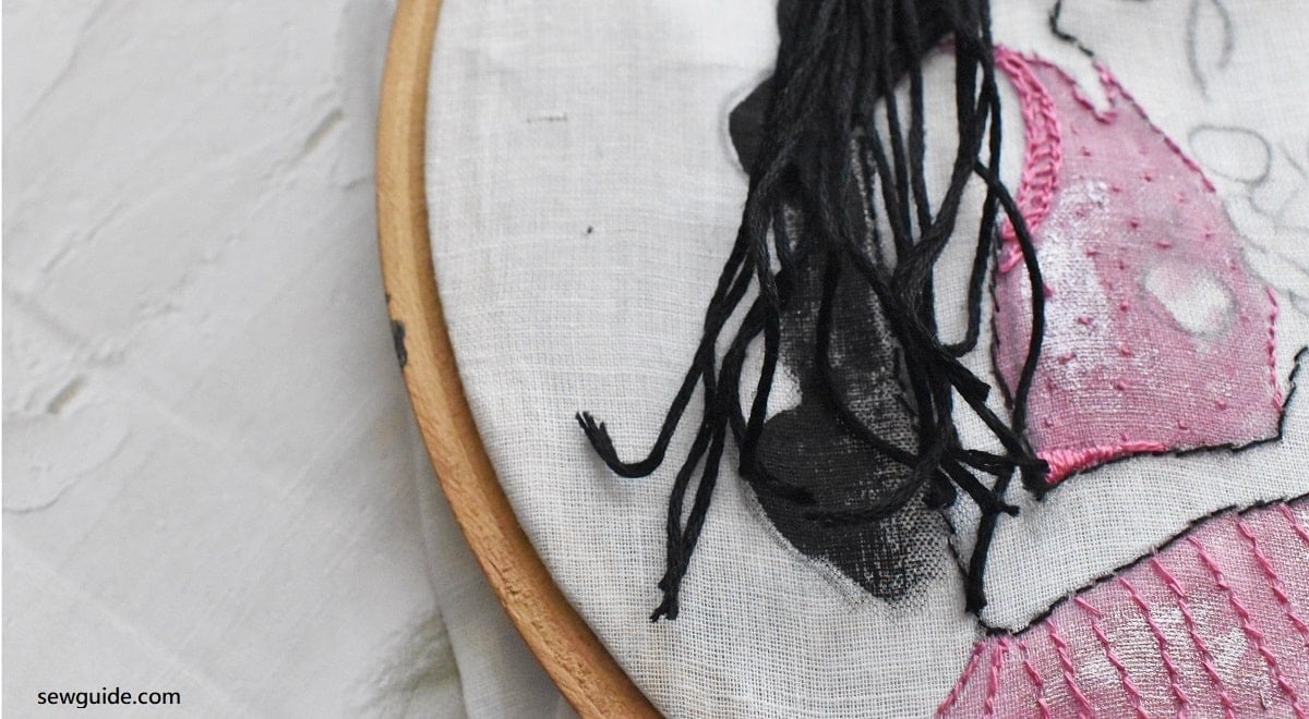 silhouette embroidery