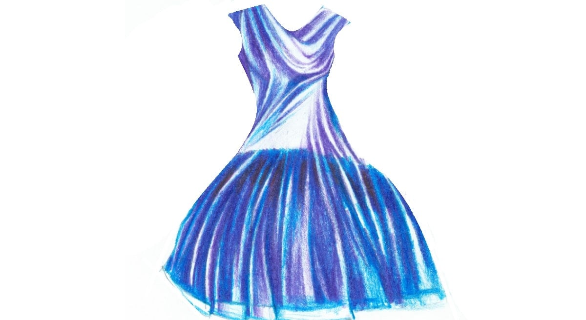 dropped waist silhouette