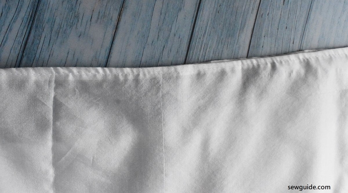 finish the edges of the silk before dyeing