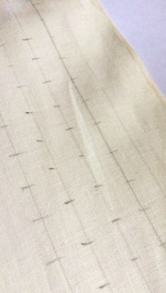 Mark smocking lines on fabric