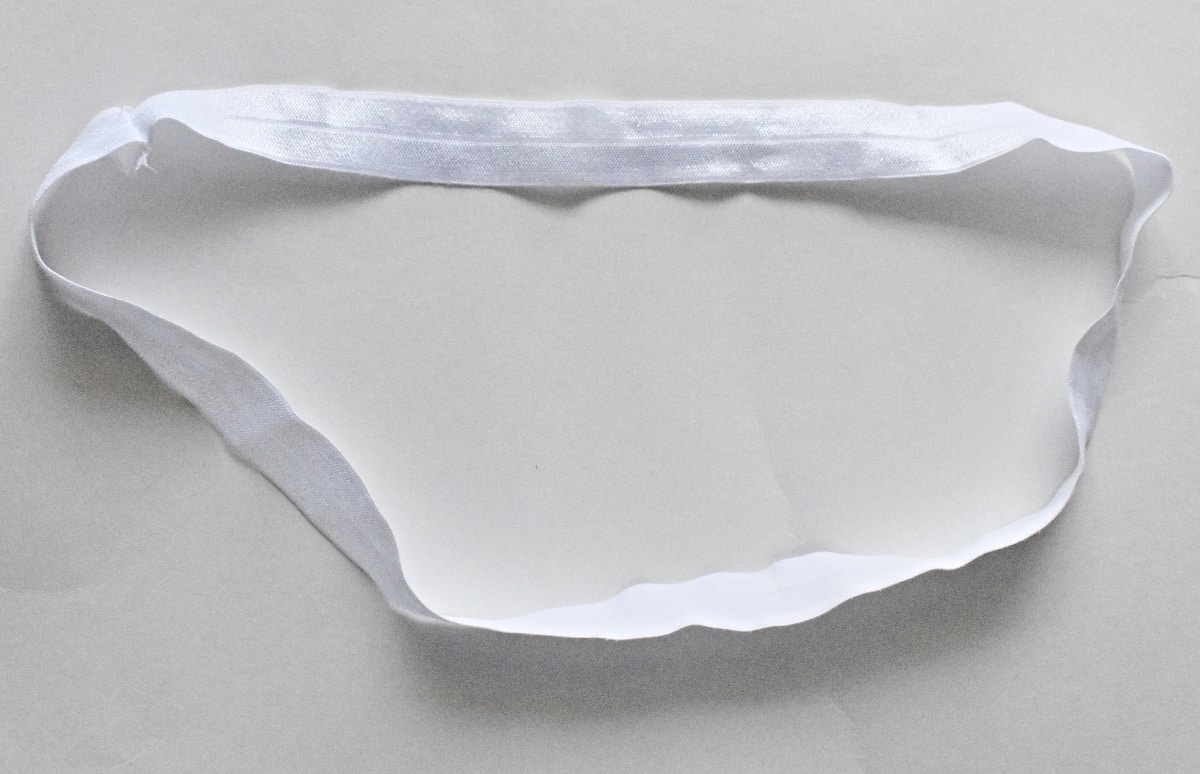 sew the 26 inch elastic into a tube