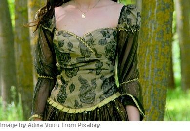 wide sweetheart neckline