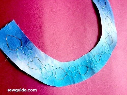 Holbein stitch / Kasuti Embroidery