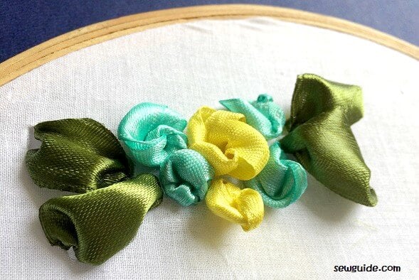 ribbon flowers diy