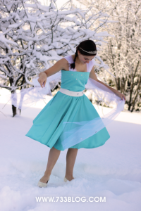 Queen Elsa dress
