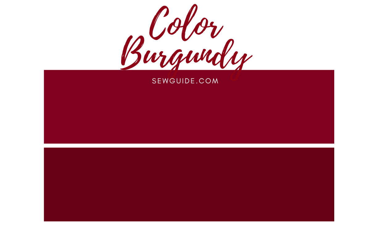 burgundy color