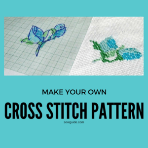 how to make a cross stitch pattern