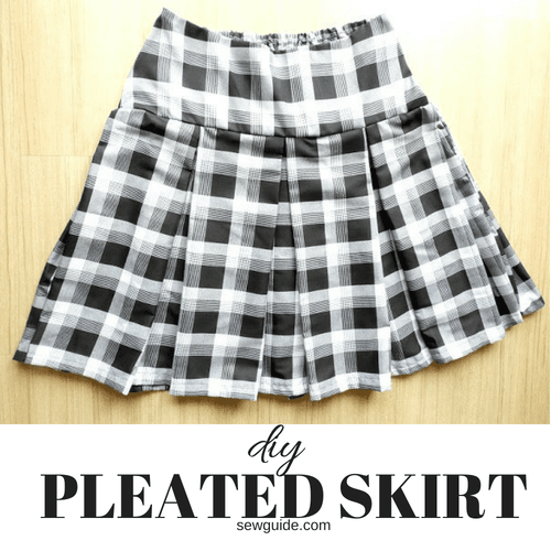 pleated skirt pattern