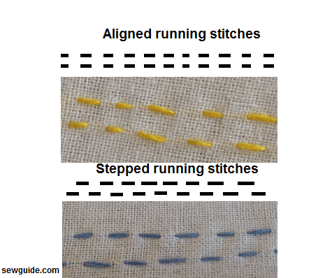 running stitch
