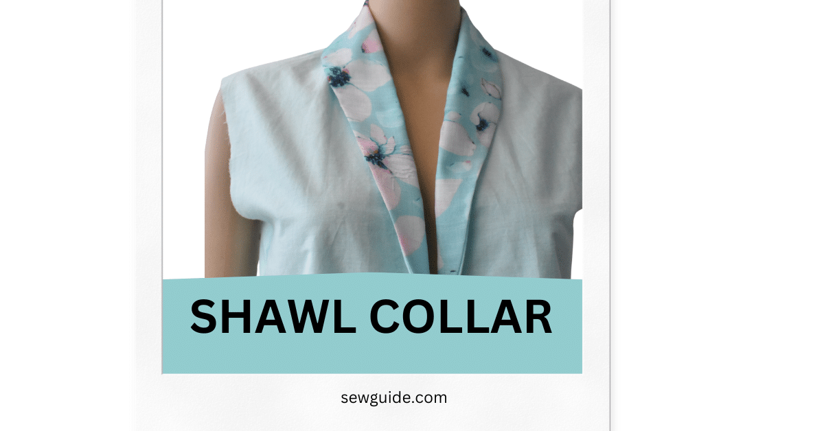 the shawl collar sewing tutorial