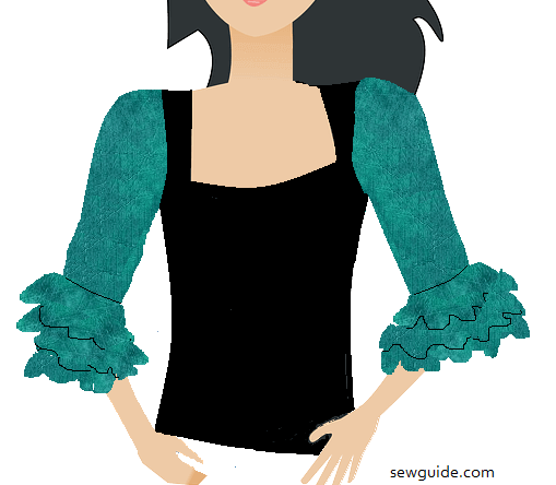 sleeve type - pagoda