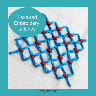 textured stitches